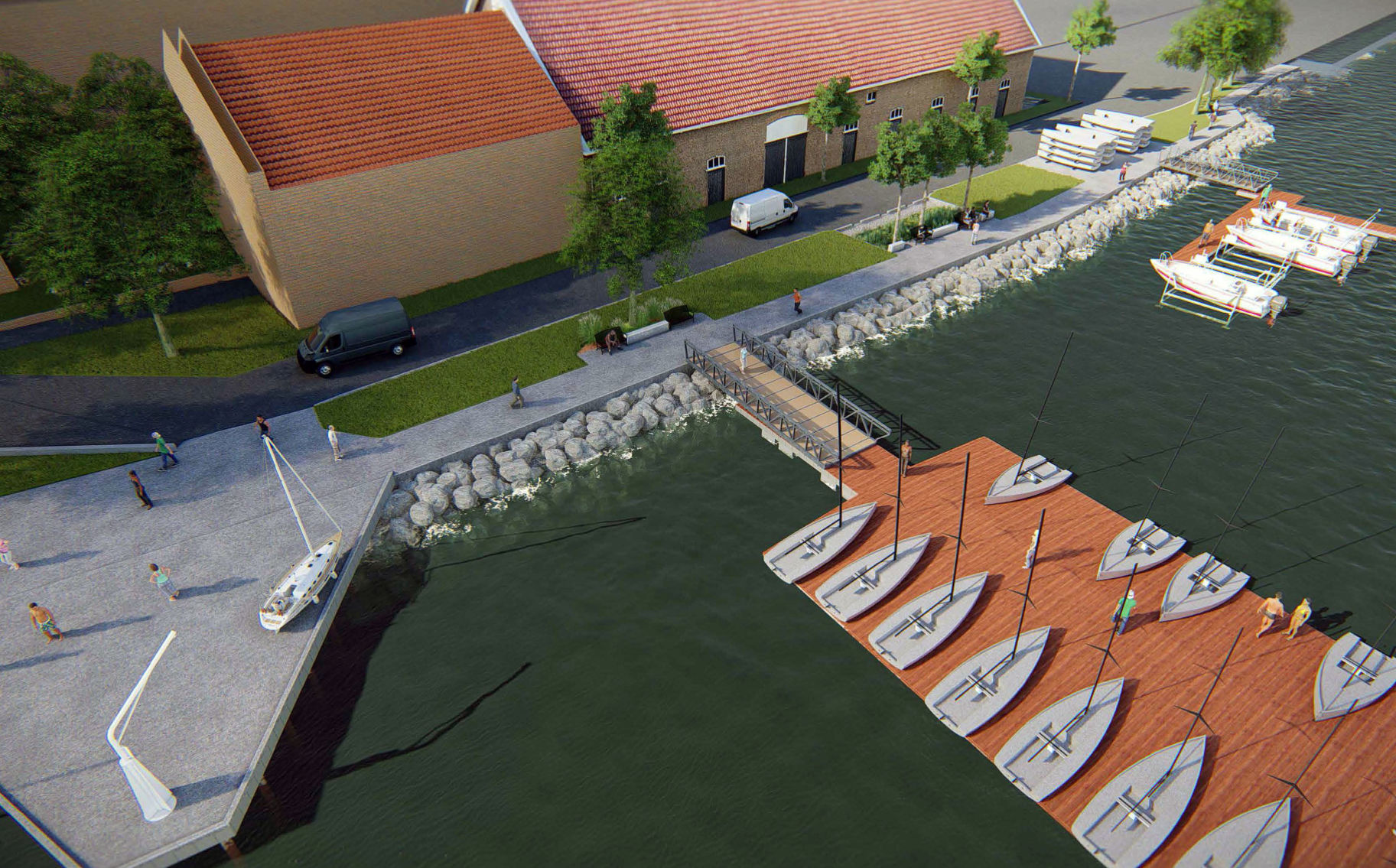 Marina Rendering